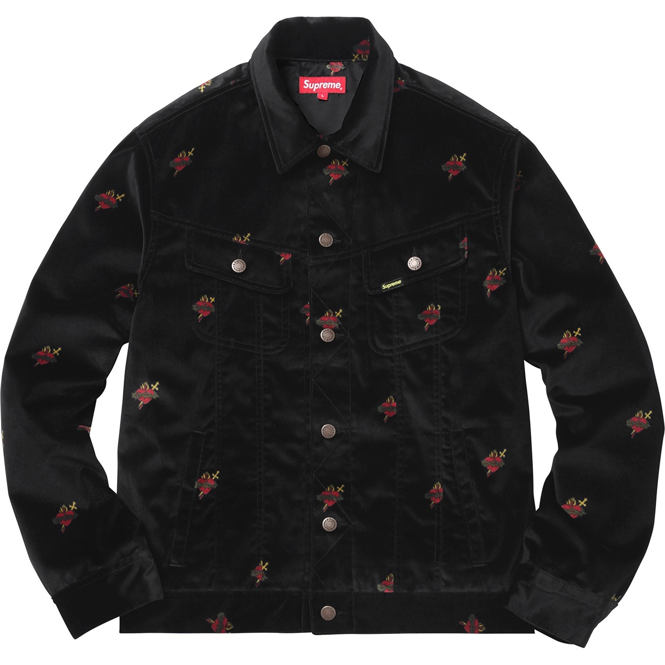 Velvet Trucker Jacket view 3